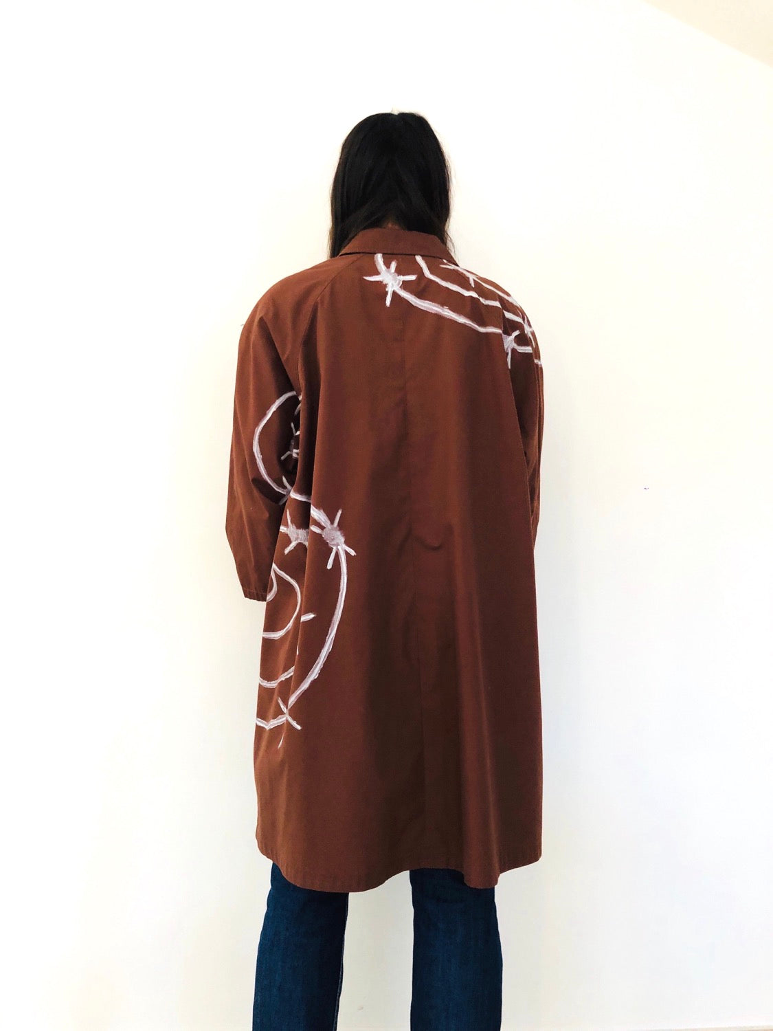 TRENCH VINTAGE CUSTOMIZZATO