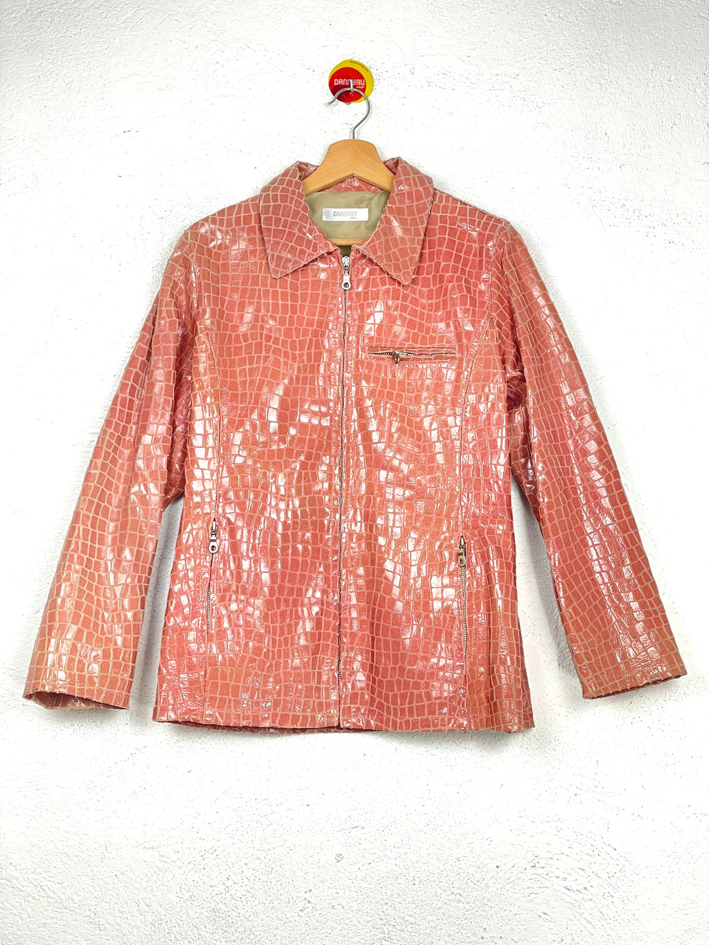 GIACCA IN PELLE MOSAICO