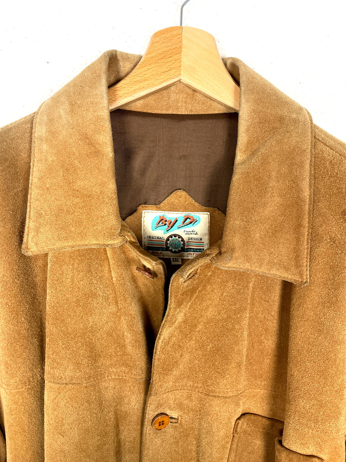 GIACCA IN PELLE SCAMOSCIATA VINTAGE
