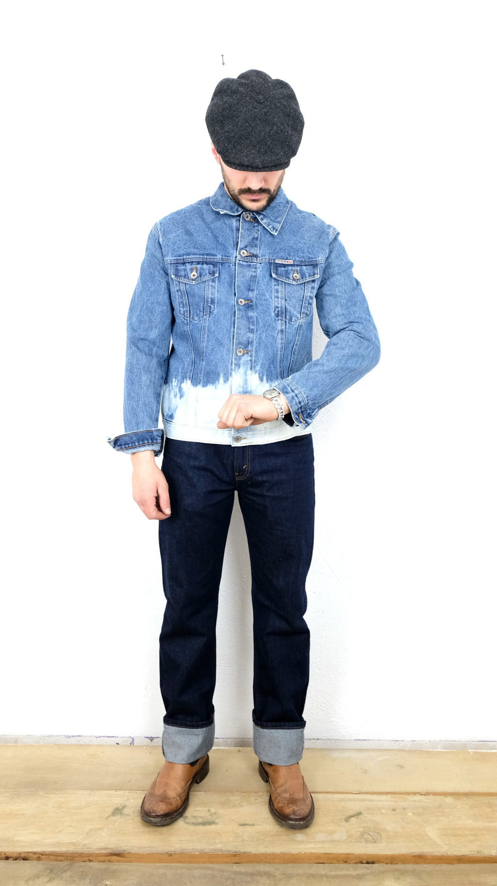 GIACCA JEANS PIT STOP VINTAGE