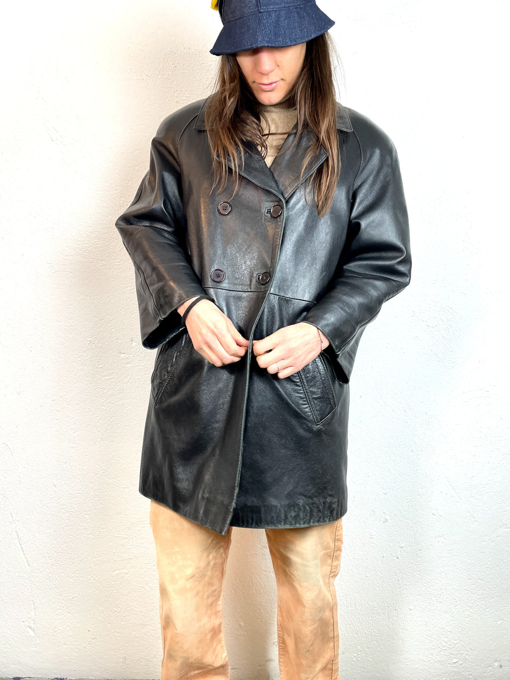 BLAZER VERA PELLE VINTAGE