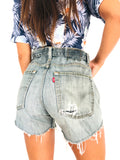 SHORTS A CARAMELLA LEVI'S VINTAGE