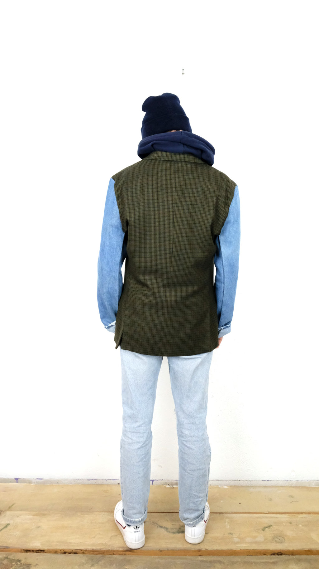 GIACCA DENIM E LANA VINTAGE