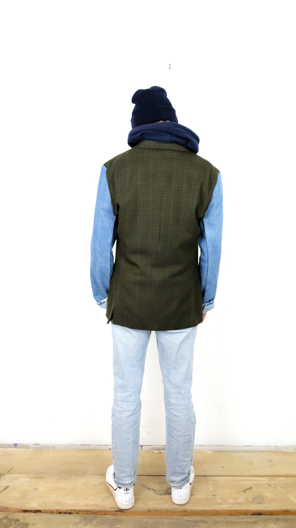 GIACCA DENIM E LANA VINTAGE