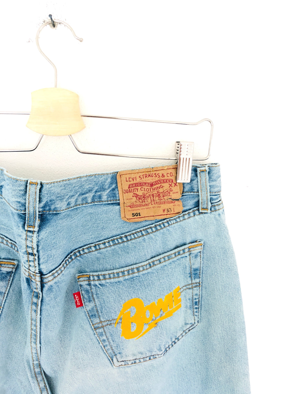 JEANS 501 LEVI'S VINTAGE CUSTOMIZZATI