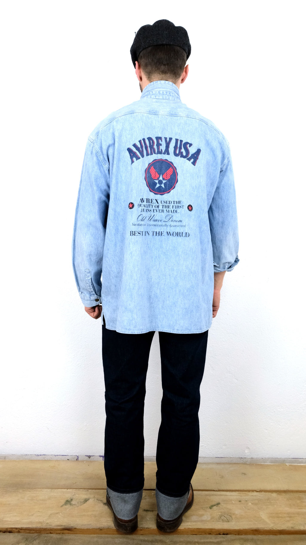 CAMICIA DI JEANS AVIREX VINTAGE