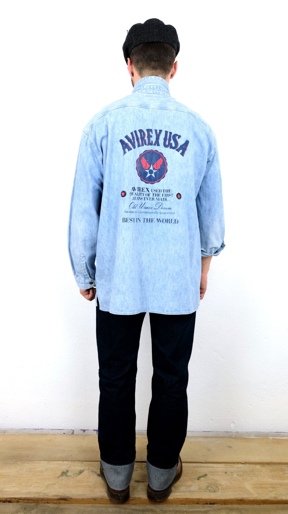 CAMICIA DI JEANS AVIREX VINTAGE