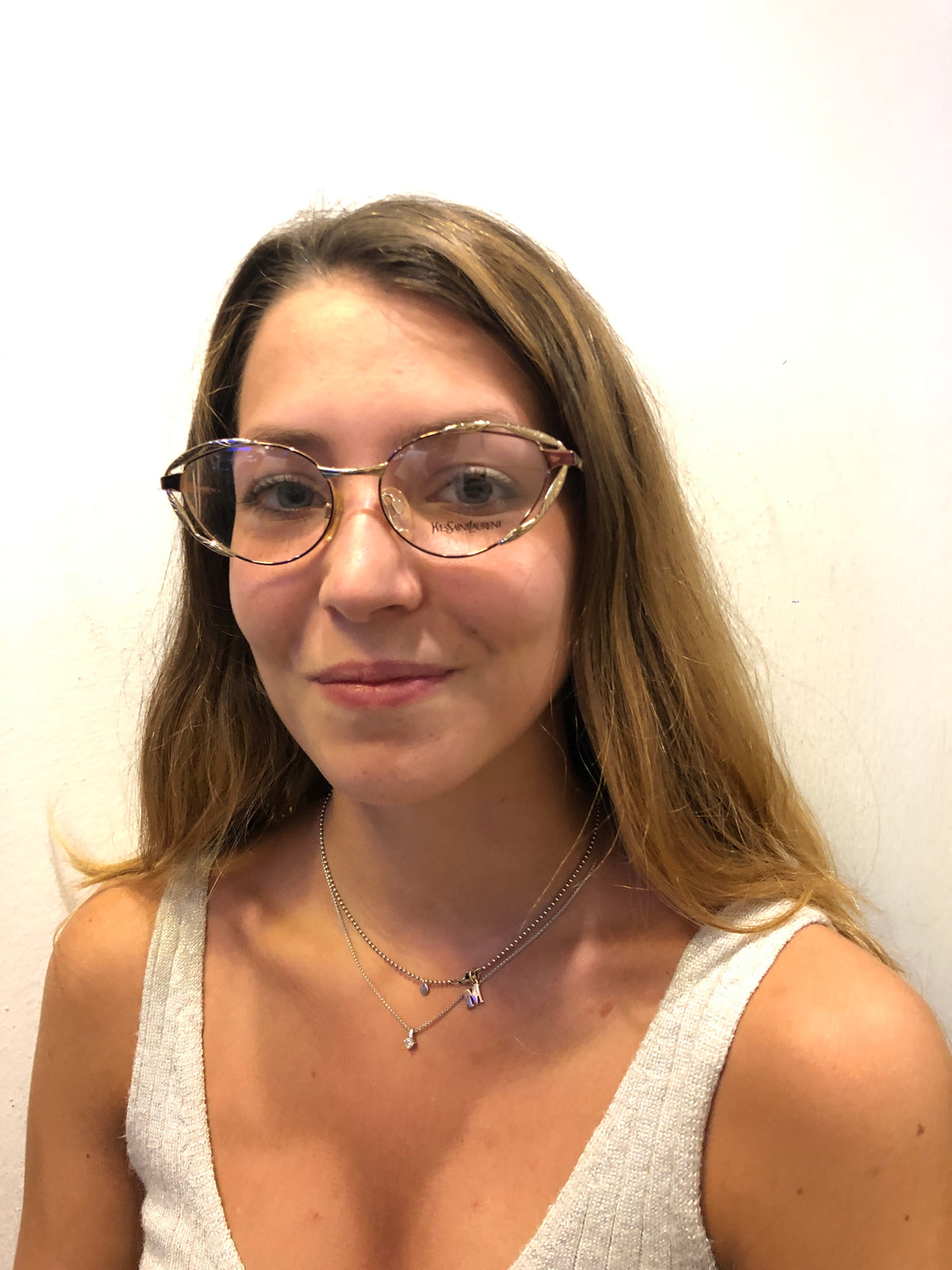 YVES SAINT LAURENT 4067 Y263 54 17 130 vintage glasses DEADSTOCK