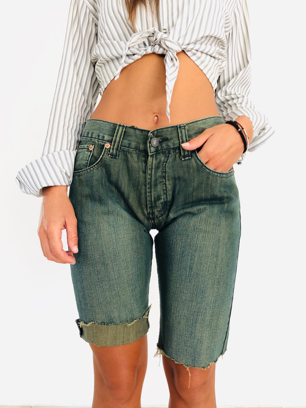 SHORTS A CARAMELLA LEVI'S VINTAGE