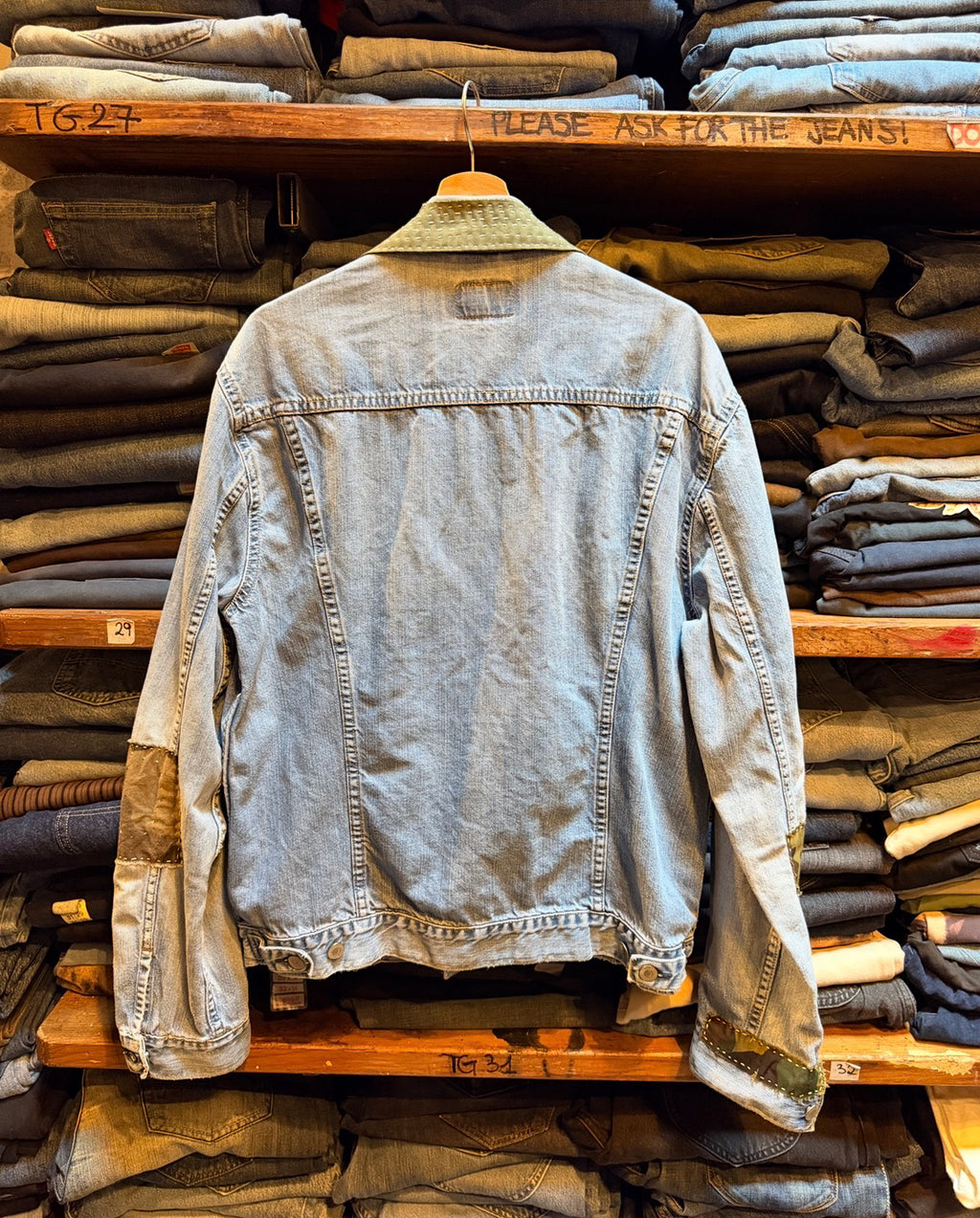 Trucker Levi’s anni 90 Sashiko