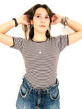 T-SHIRT A RIGHE VINTAGE
