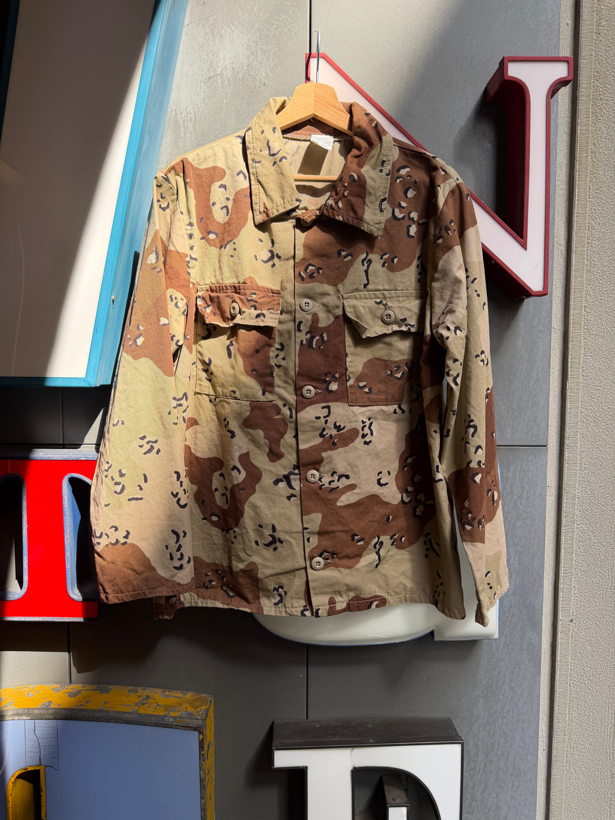 US Chocolate Chip Camo Shirt – anni ’80