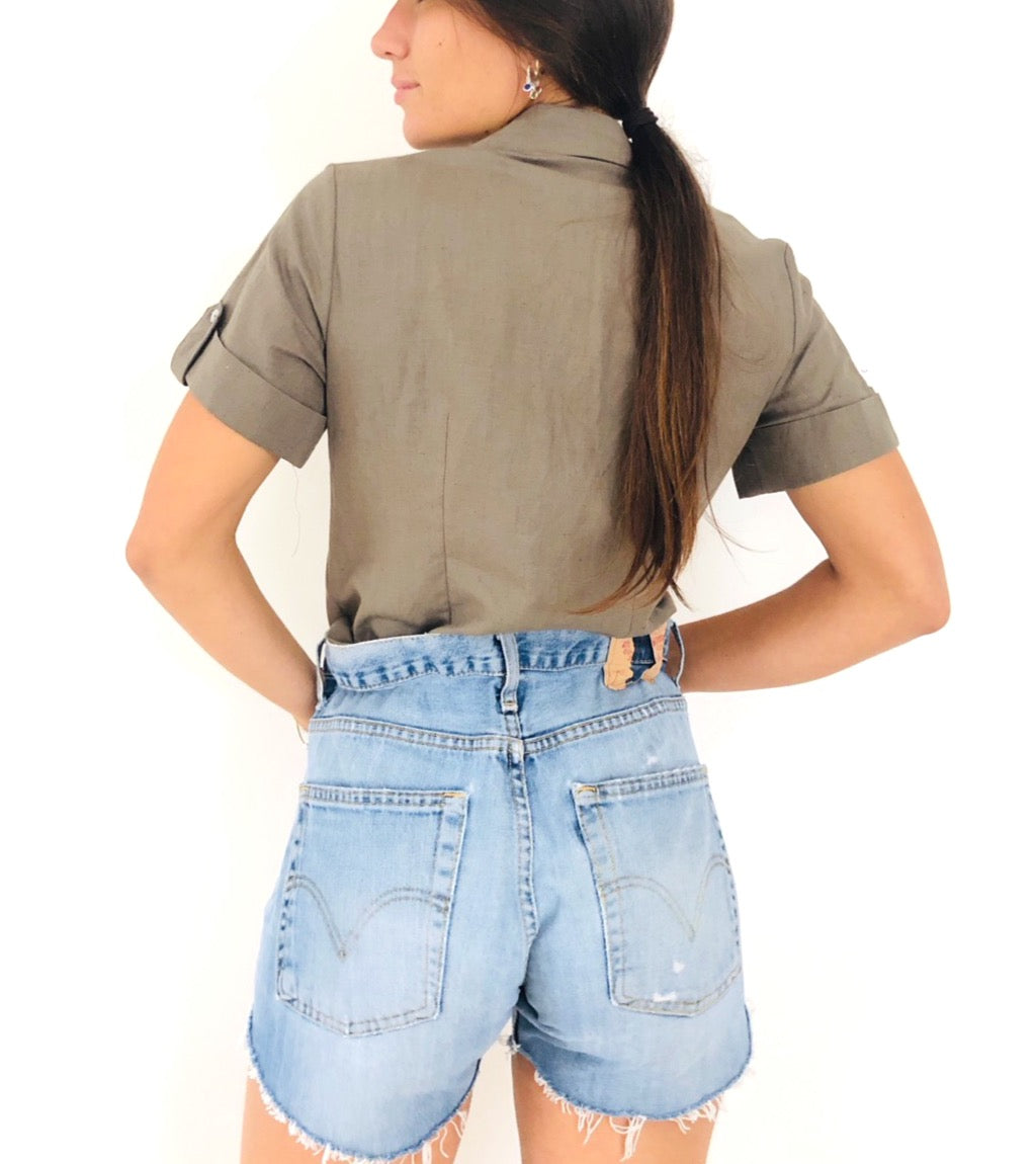 CAMICIA IN LINO VINTAGE