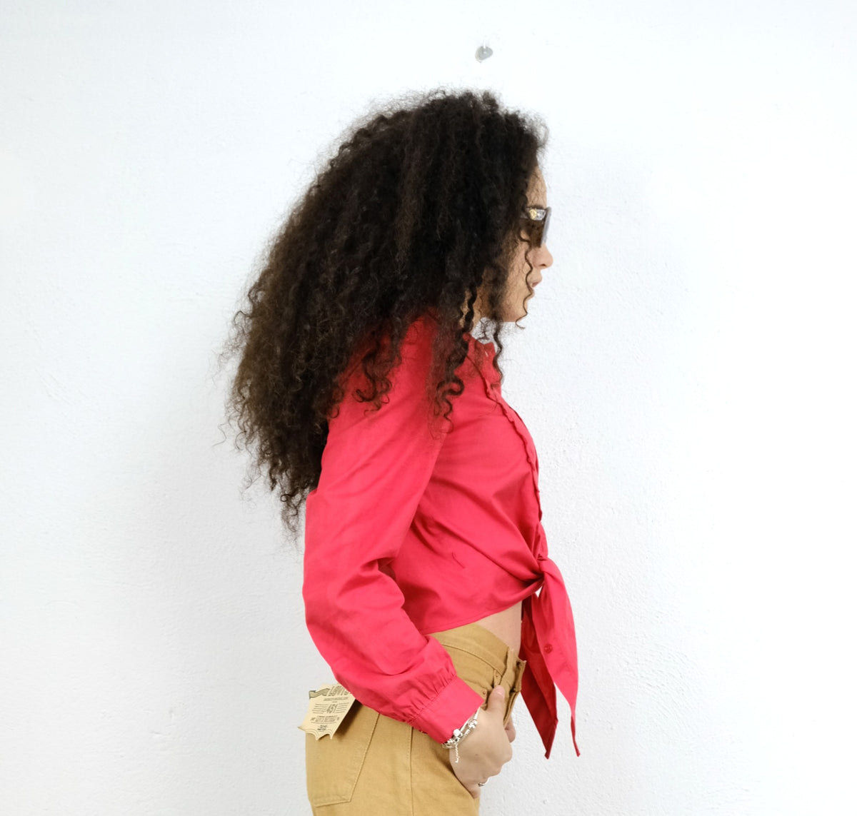 CAMICIA CON PLISSET VINTAGE
