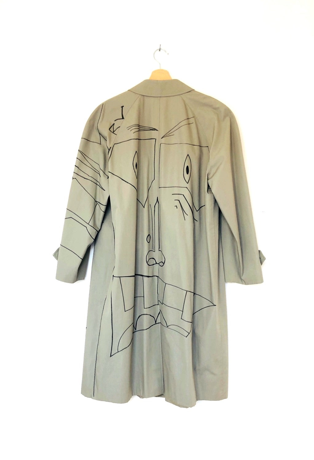 TRENCH VINTAGE CUSTOMIZZATO