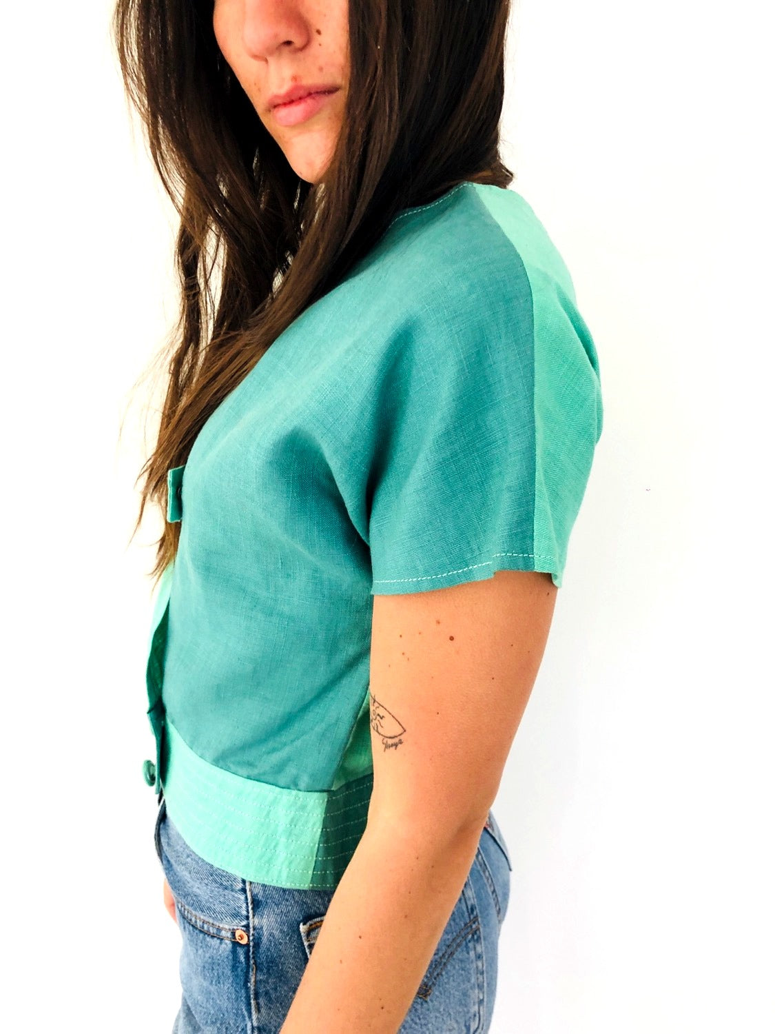 CAMICIA BICOLOR VINTAGE