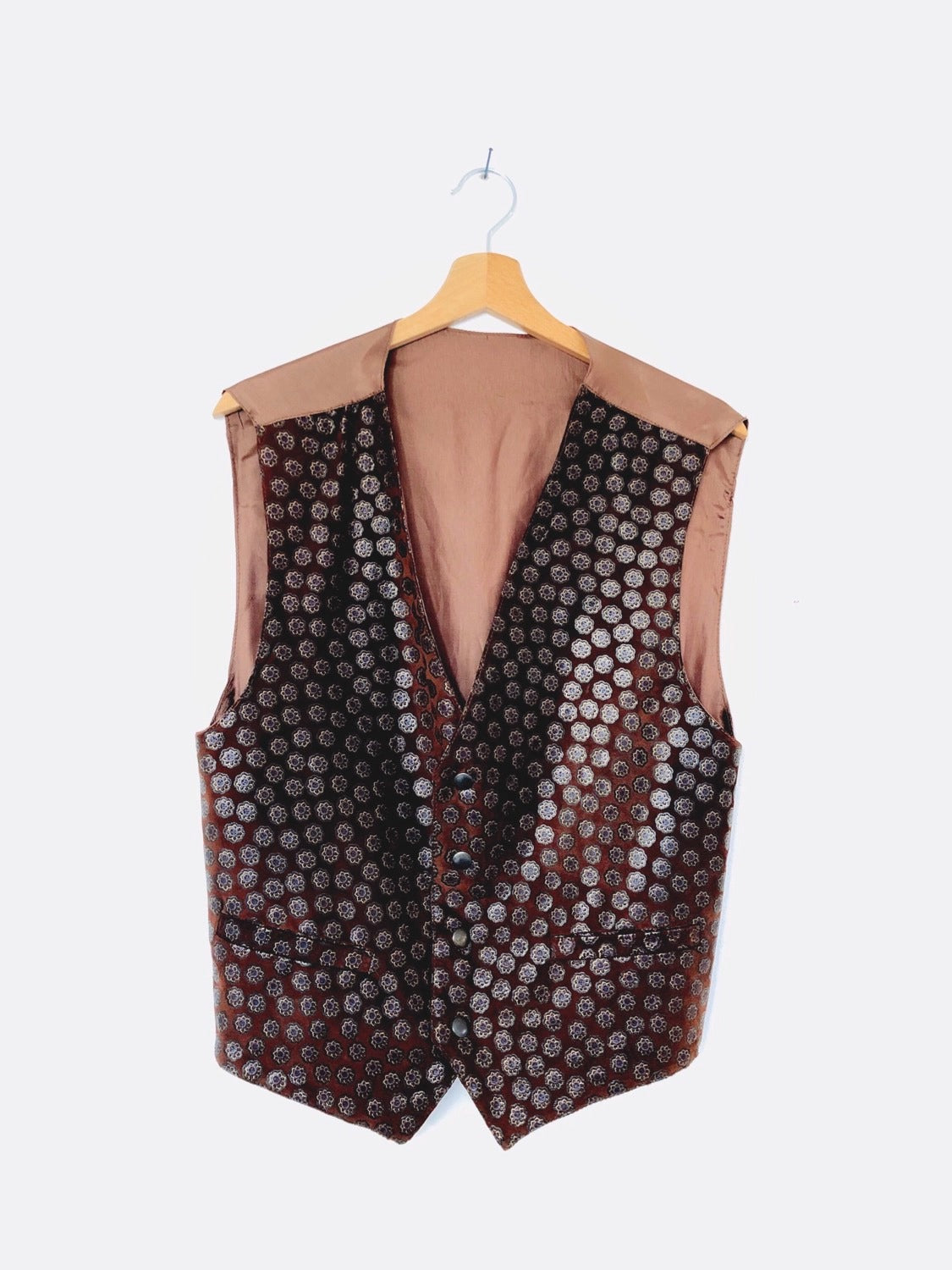 GILET IN PELLE SCAMOSCIATA VINTAGE