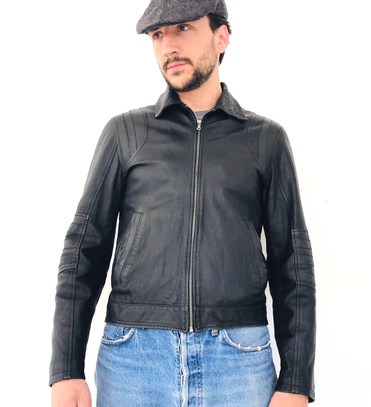 GIACCA PELLE VINTAGE SM