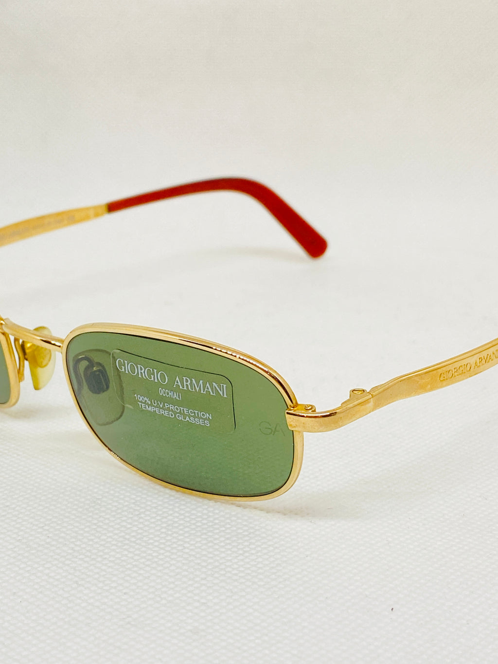 GIORGIO ARMANI 671 743 small 50 20 135vintage sunglasses DEADSTOCK