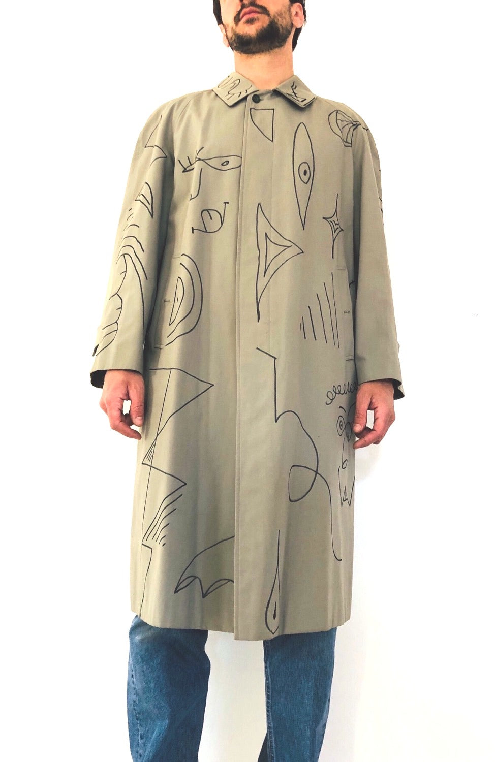 TRENCH VINTAGE CUSTOMIZZATO