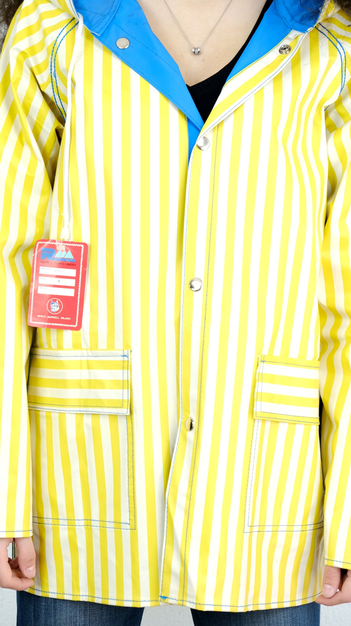 GIACCA IMPERMEABILE DOUBLE FACE VINTAGE