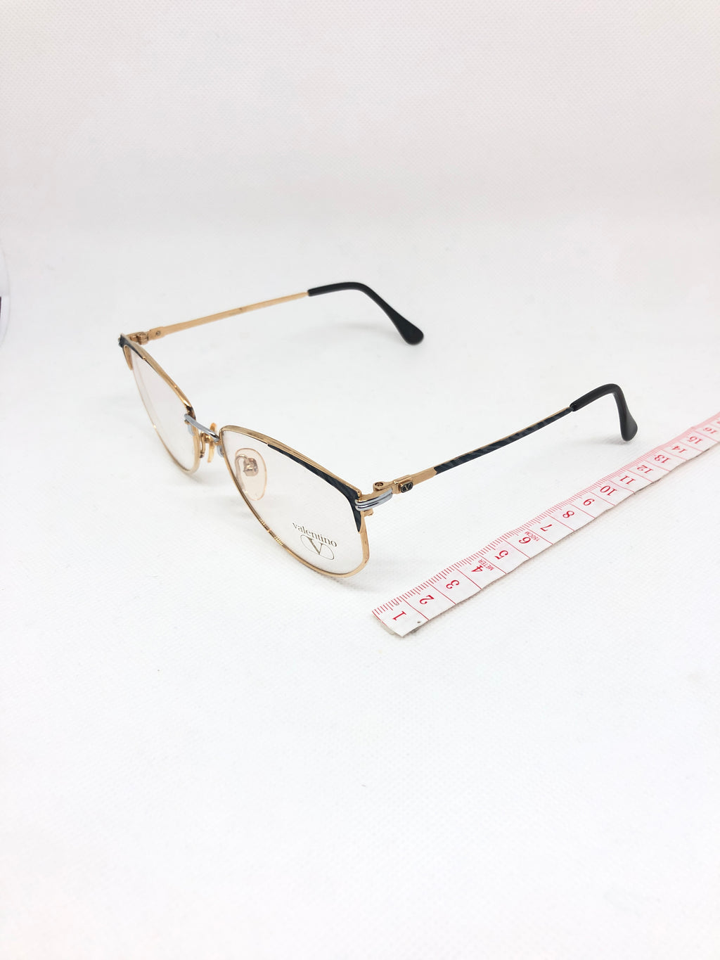 VALENTINO 5225 55 17 140 titan vintage glasses DEADSTOCK