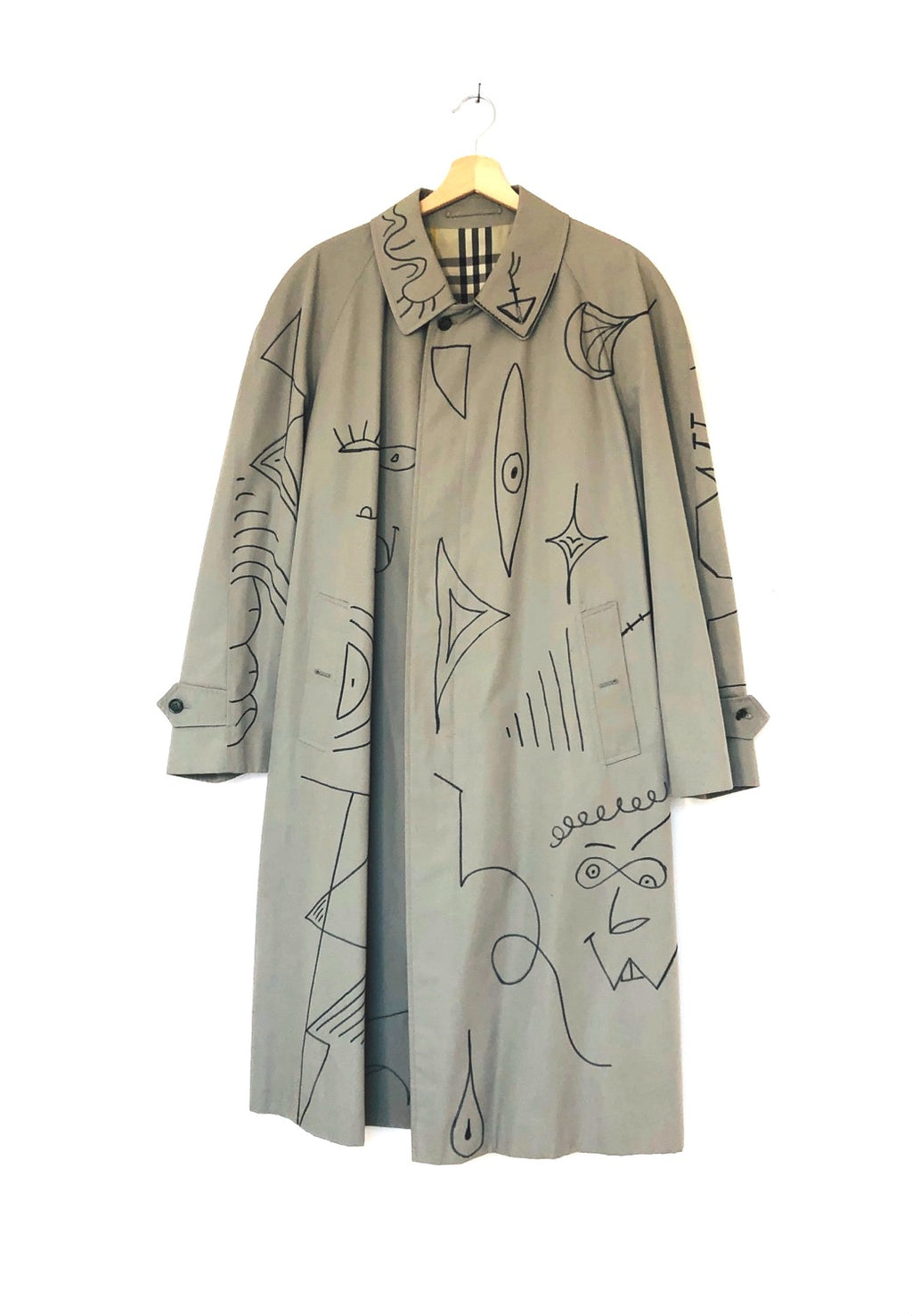TRENCH VINTAGE CUSTOMIZZATO