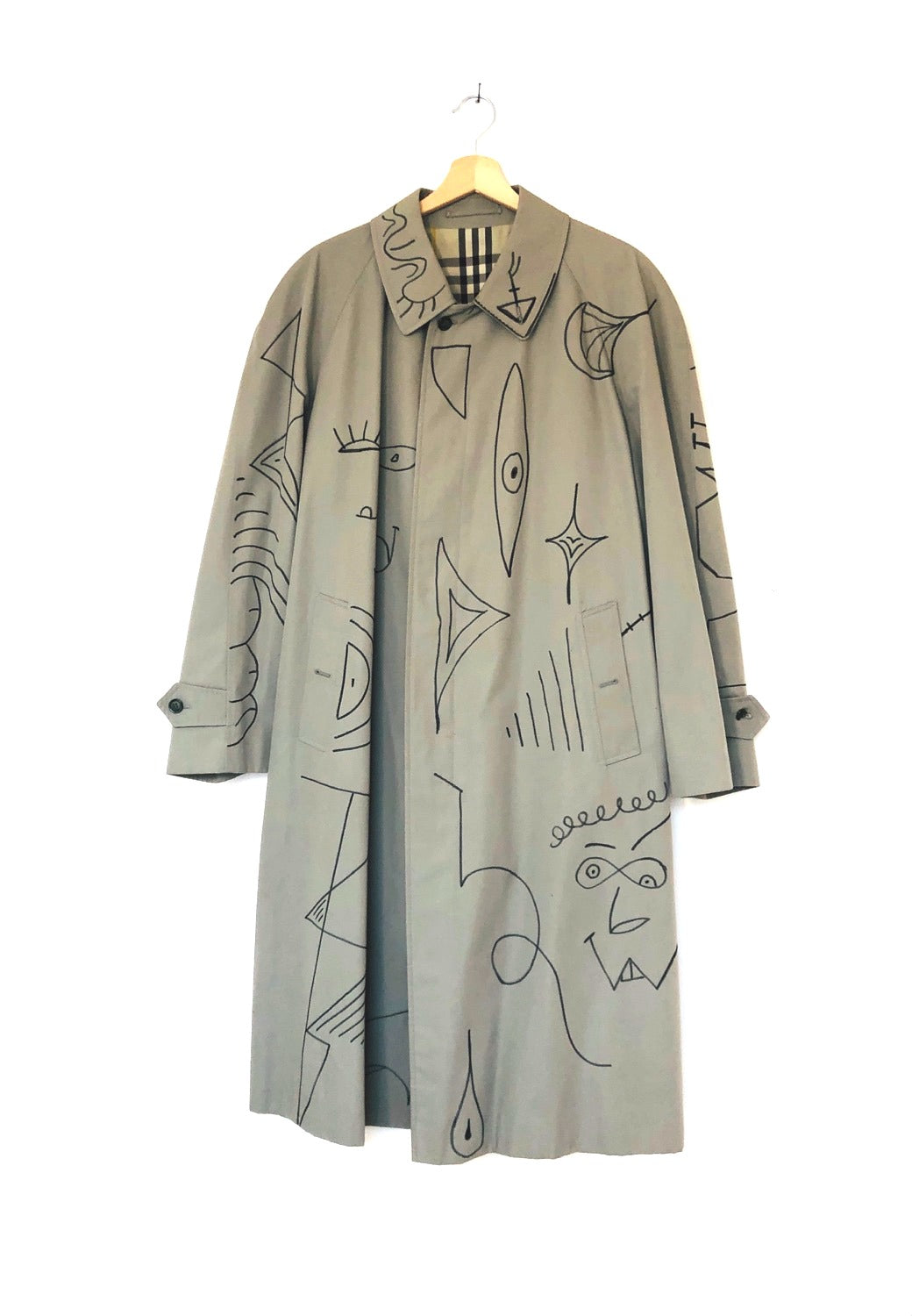 TRENCH VINTAGE CUSTOMIZZATO