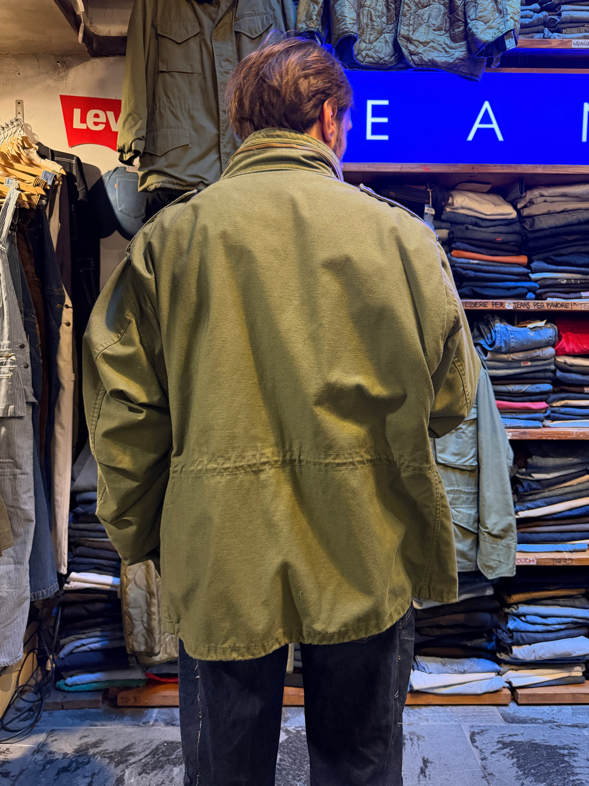 Field jacket Aplha Ind. anni 80