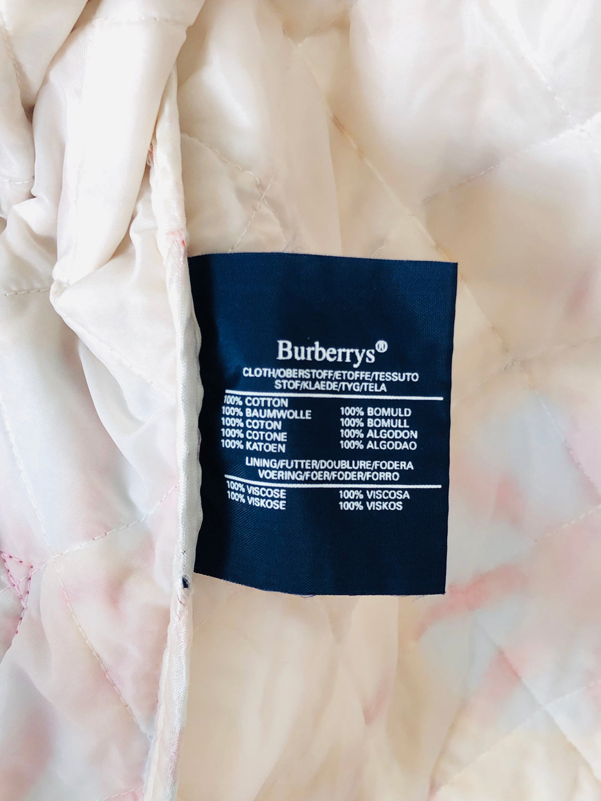 GILET BURBERRYS VINTAGE