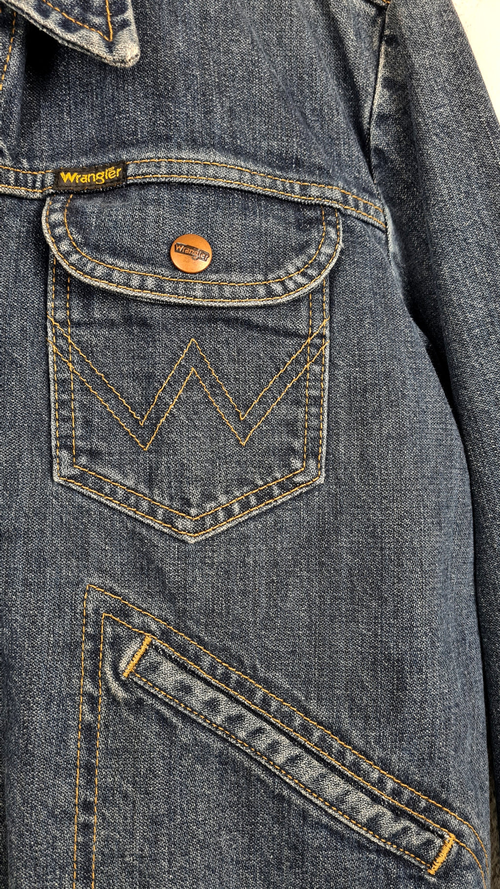 GIACCA JEANS WRANGLER VINTAGE