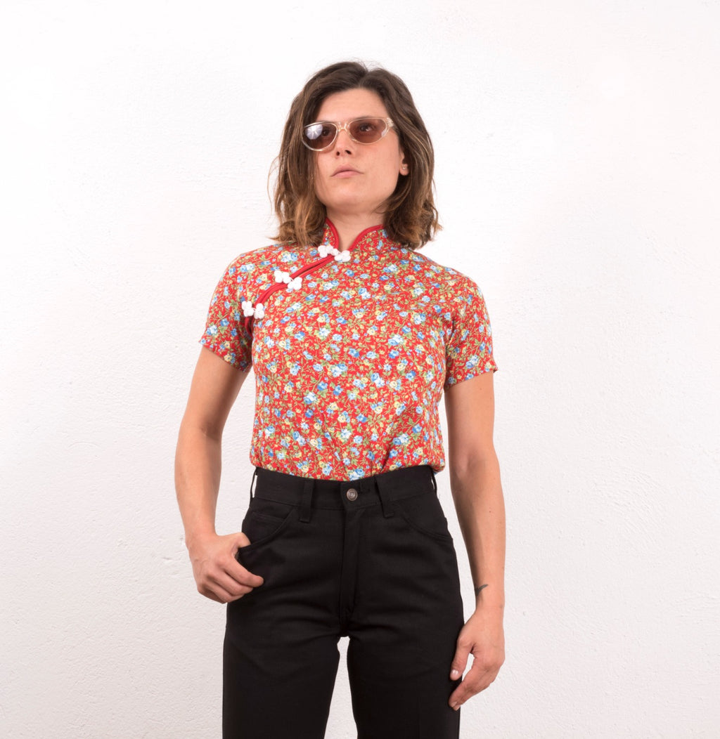 CAMICIA TRADIZIONALE CINESE VINTAGE