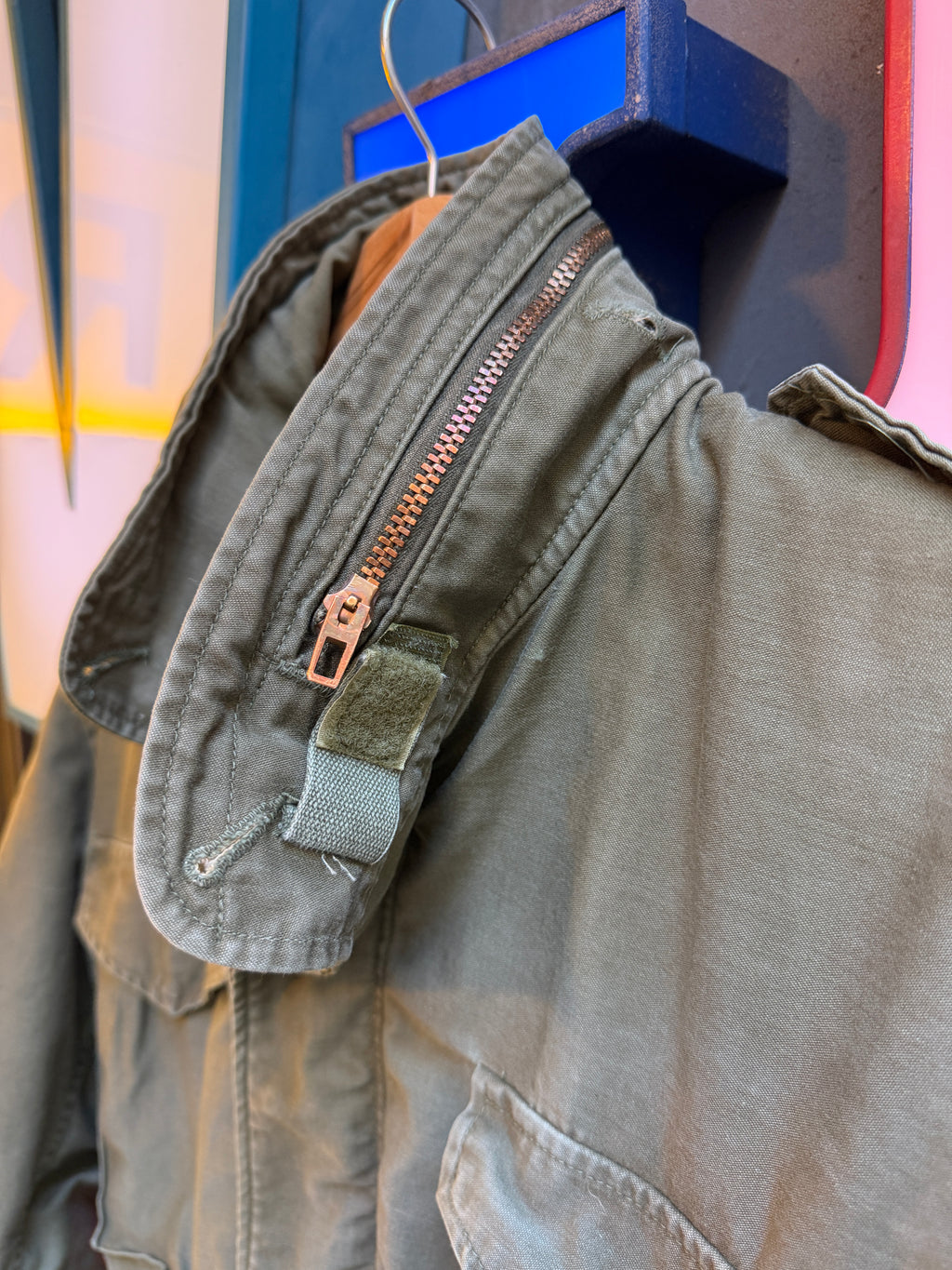 Medium long field jacket m-65 1982