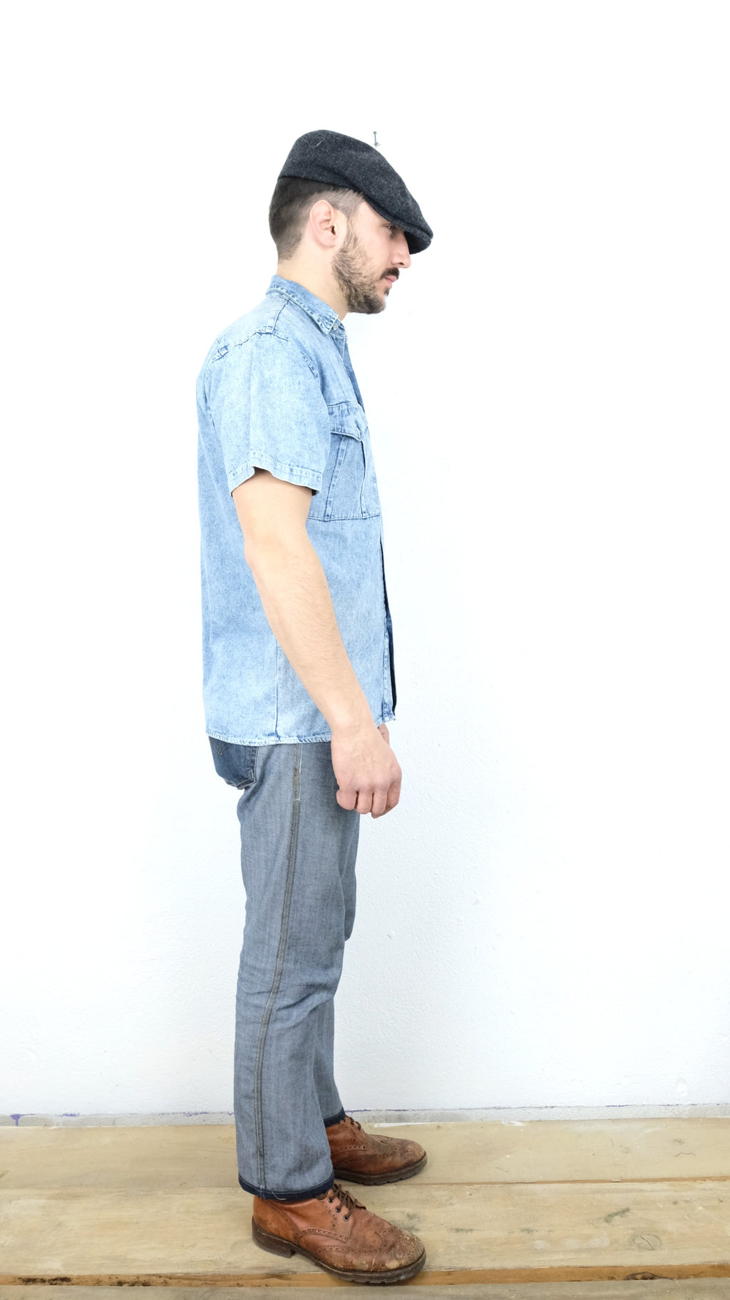 CAMICIA DI JEANS VINTAGE ANNI '80