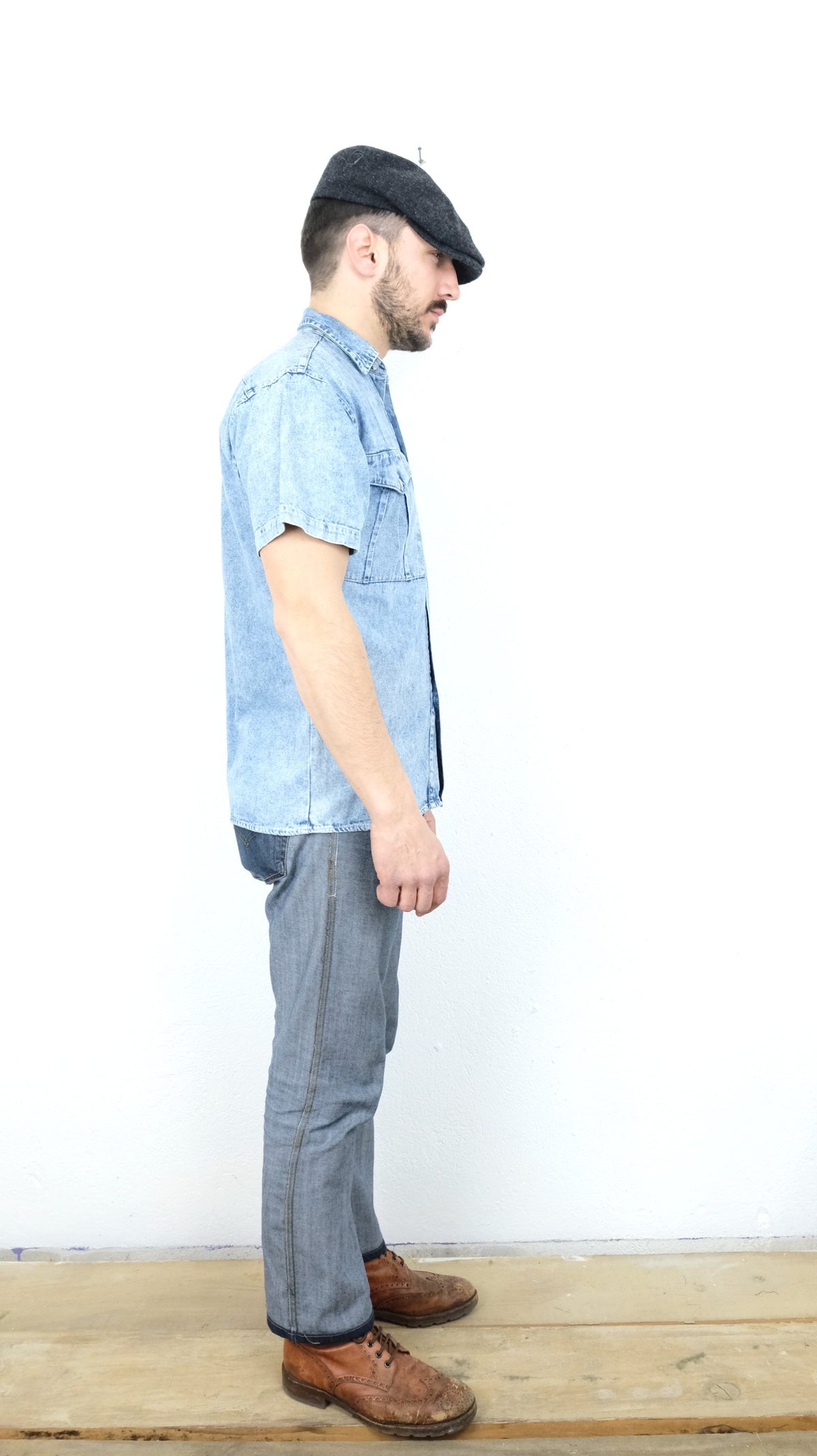 CAMICIA DI JEANS VINTAGE ANNI '80