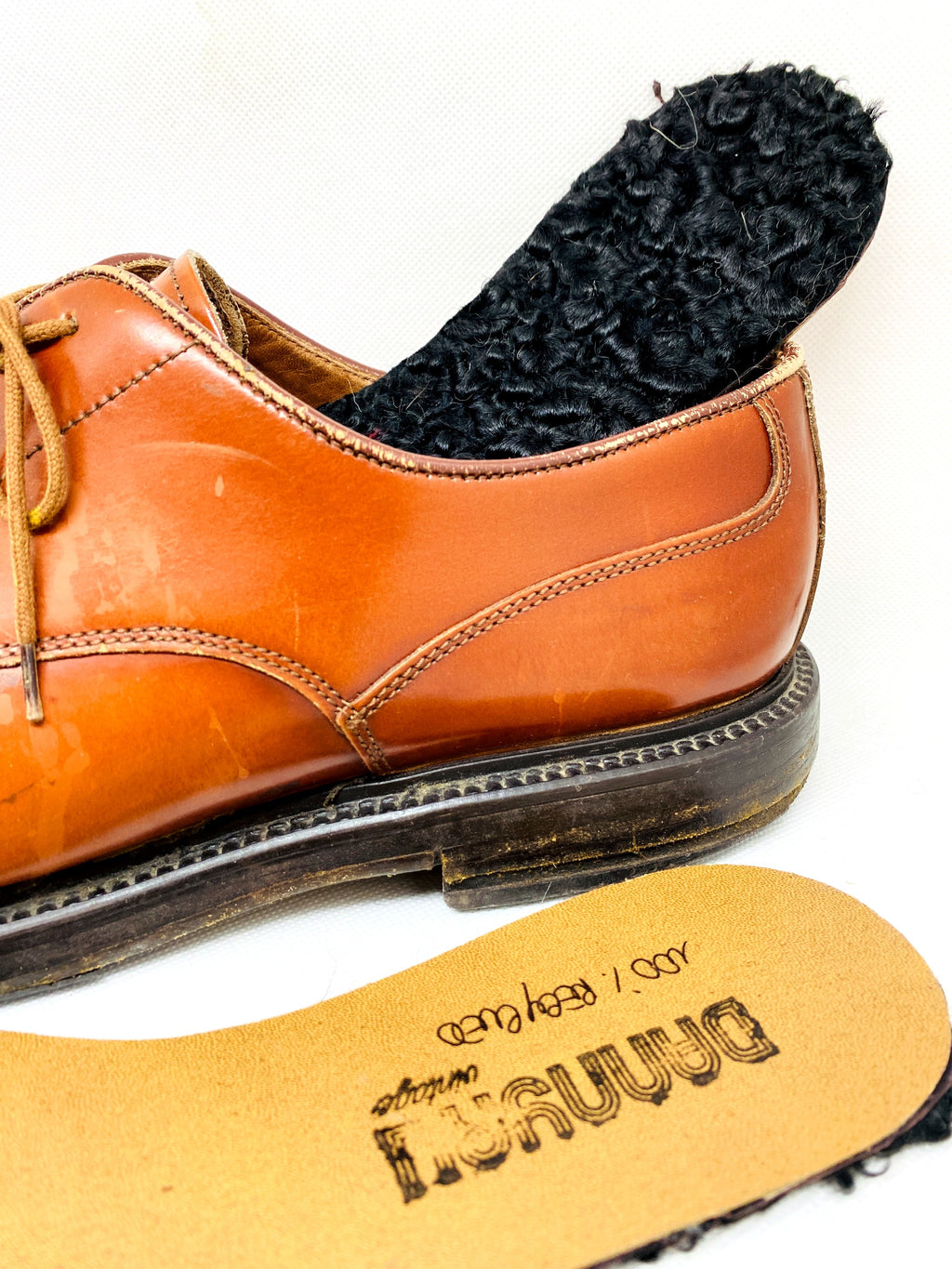 SOLETTE IN VERO PELO VINTAGE