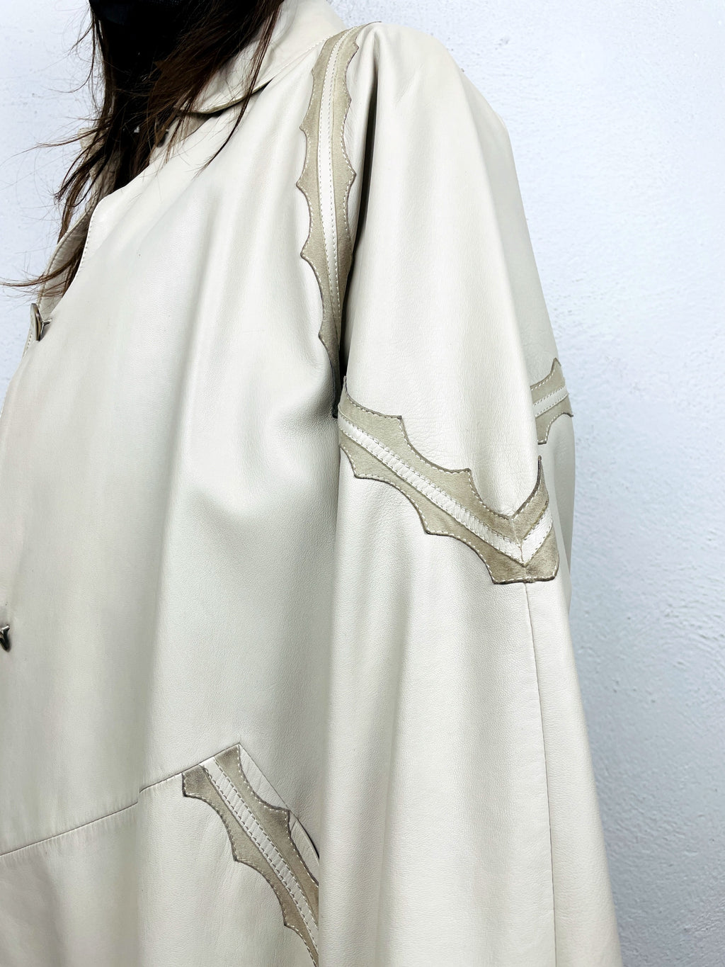 TRENCH IN PELLE VINTAGE