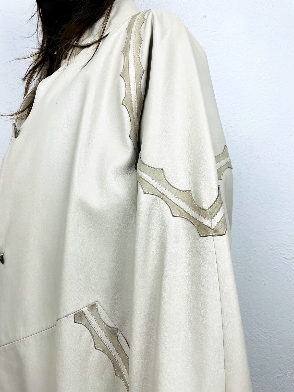 TRENCH IN PELLE VINTAGE
