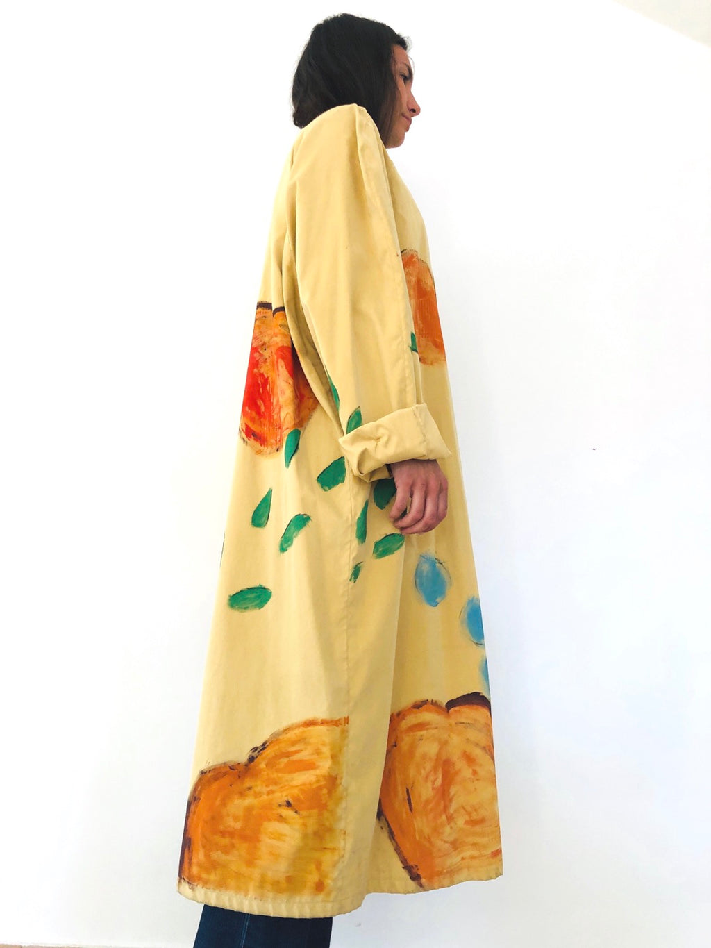 TRENCH VINTAGE DIPINTO