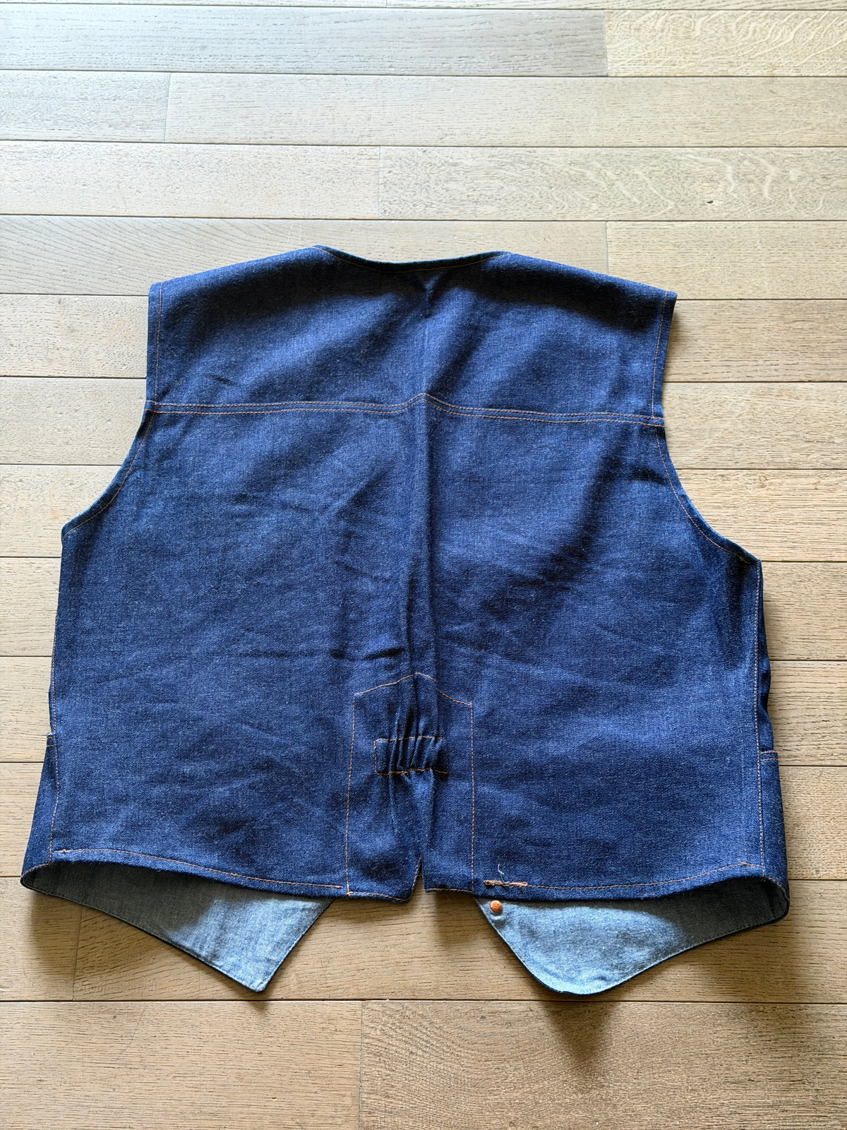 Gilet denim anni 80