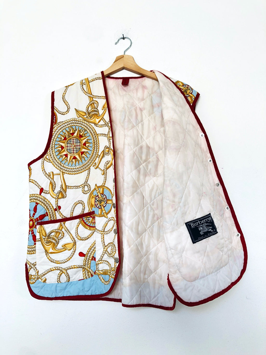 GILET BURBERRYS VINTAGE