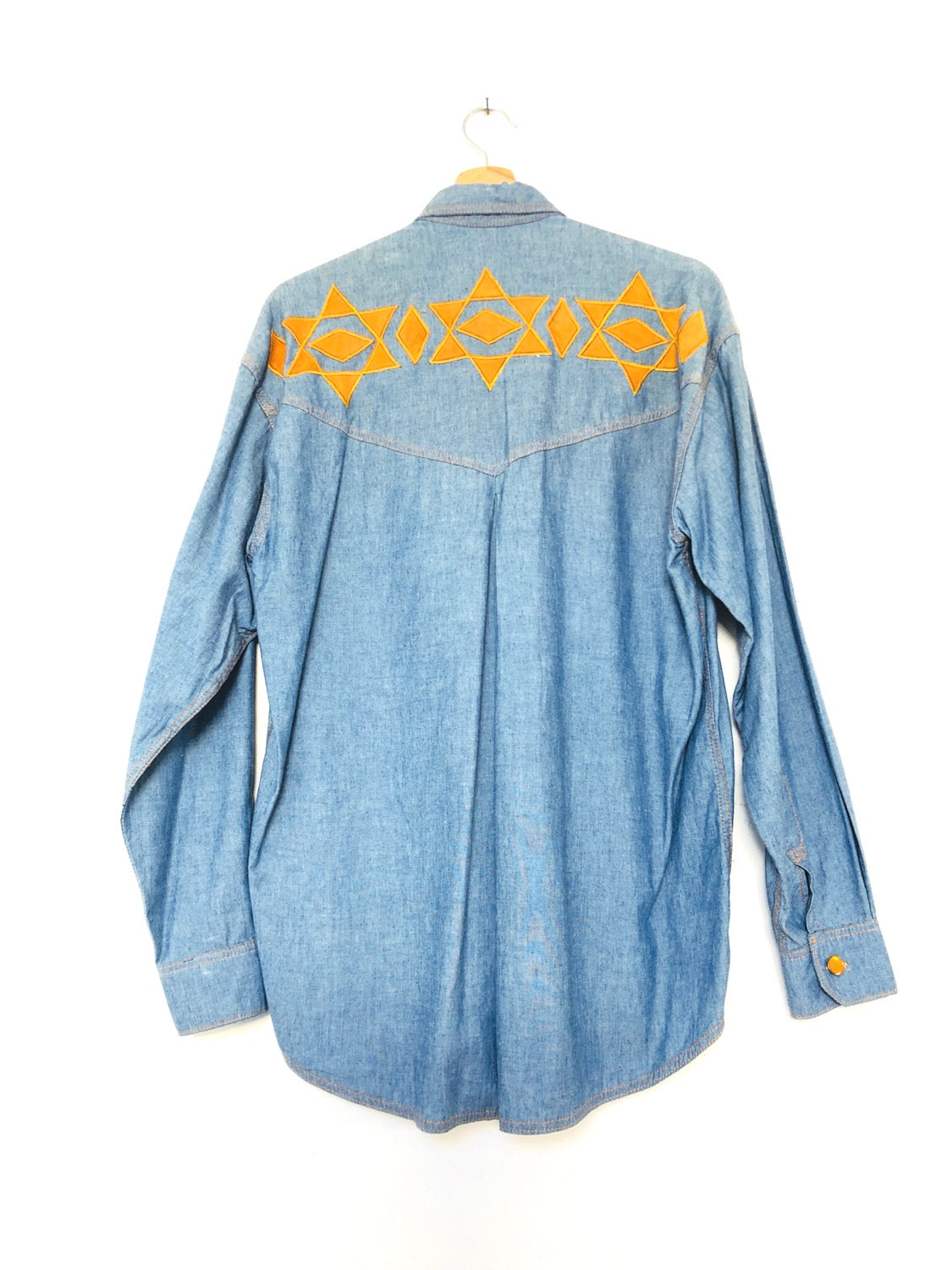 CAMICIA DI JEANS WESTERN VINTAGE MAKOTO
