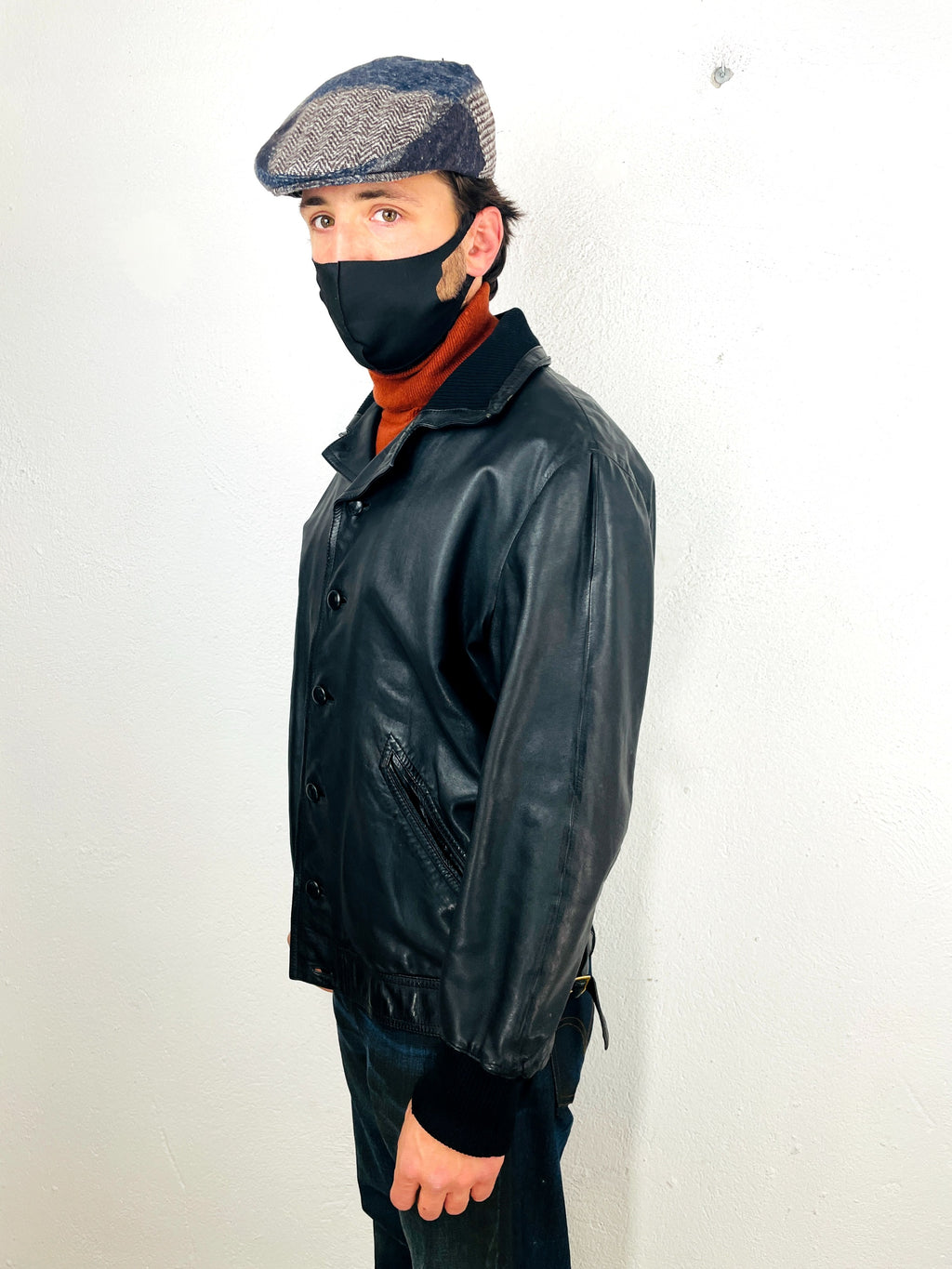 GIACCA IN VERA PELLE VINTAGE