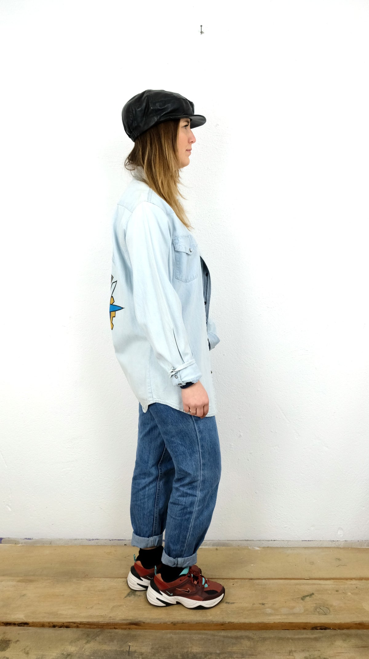 CAMICIA DI JEANS VINTAGE MV AUGUSTA