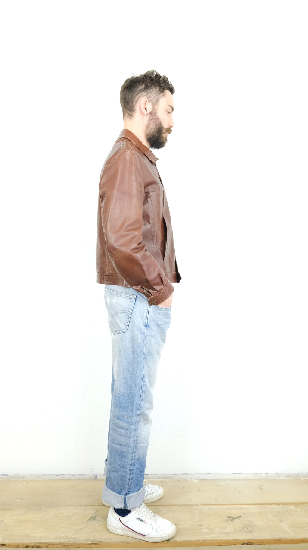 GIACCA IN VERA PELLE VINTAGE