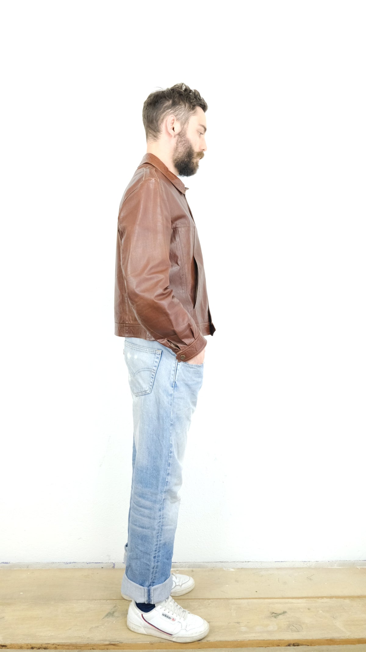 GIACCA IN VERA PELLE VINTAGE