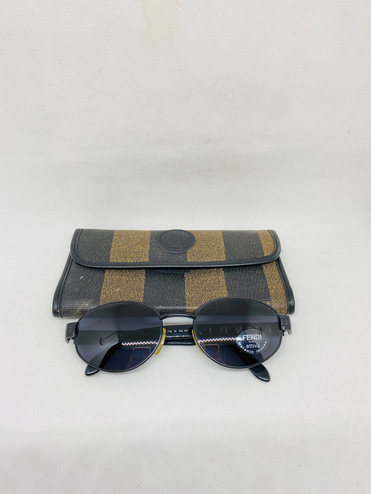 FENDI sl 7122 54 531 vintage sunglasses DEADSTOCK