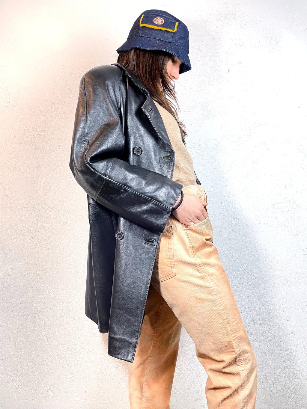 BLAZER VERA PELLE VINTAGE