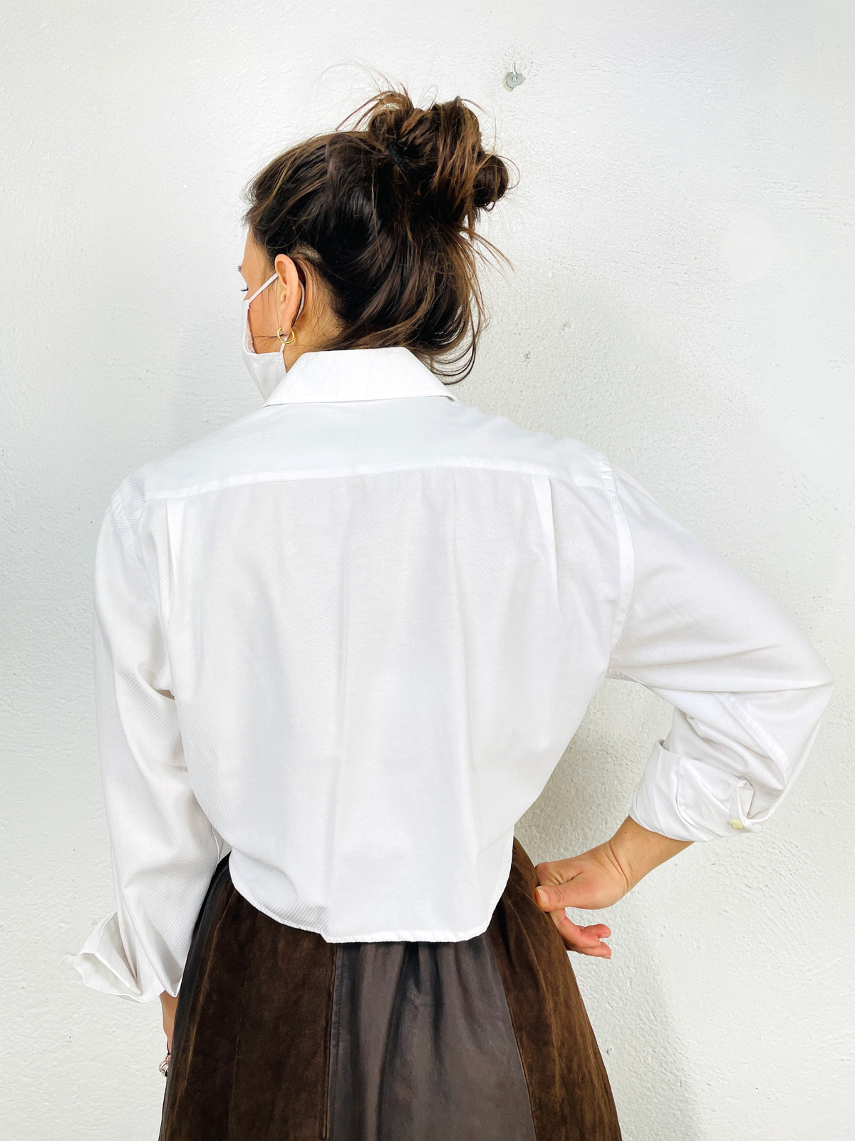 CAMICIA CROP VINTAGE