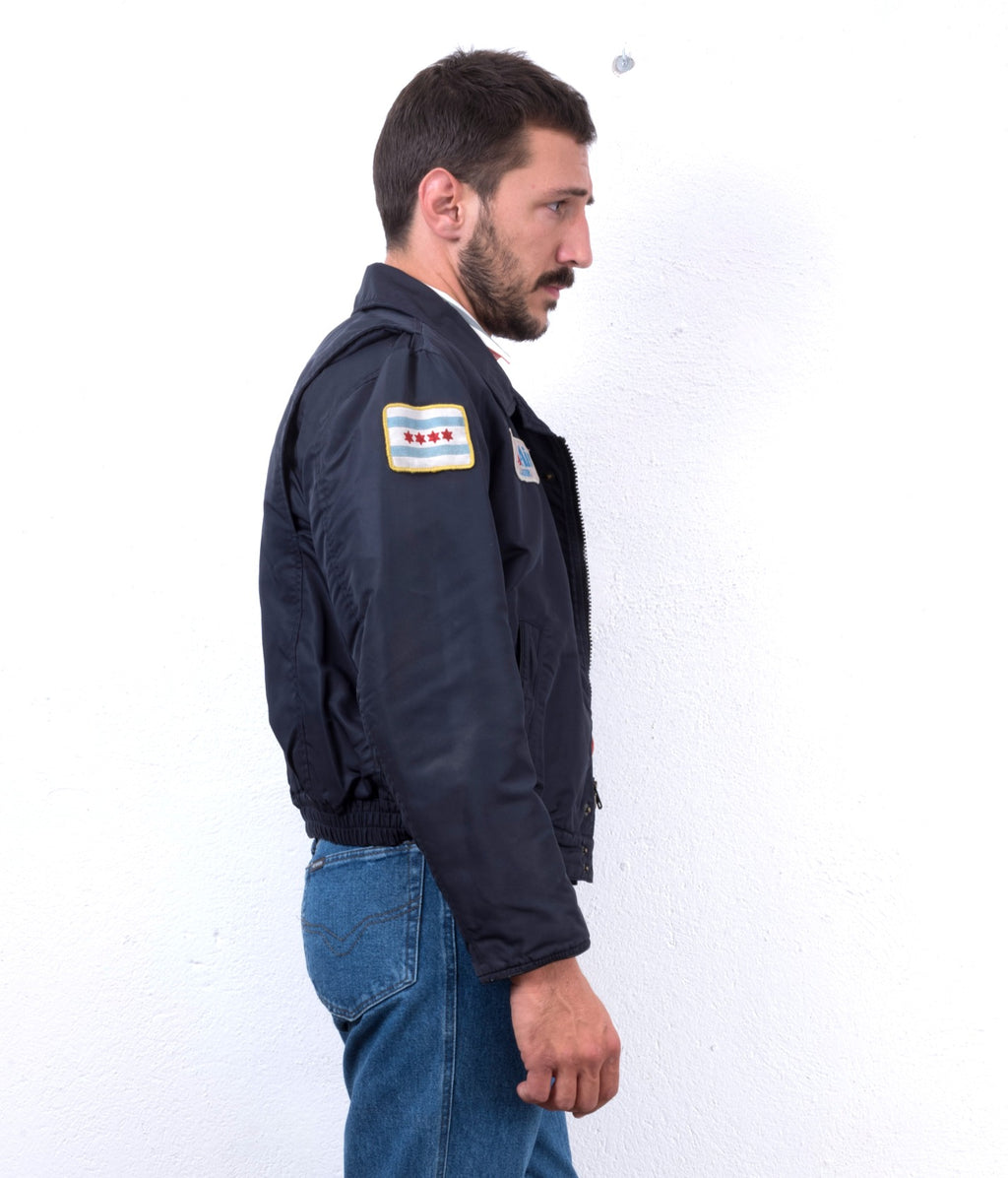 BOMBER BLAUER VINTAGE